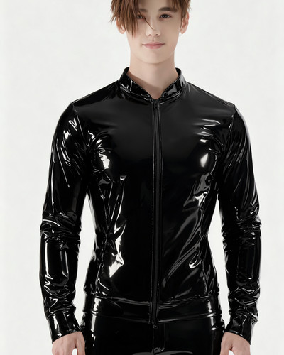 Noir handmade lack jacke - noir,