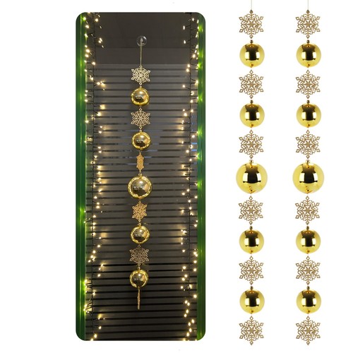 Christbaumkugel girlande - 2x,