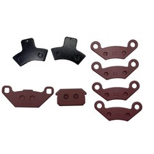 8PCS Front Rear Brake Pads für LINHAI 260 300 400 500 ATV UTV 4X4 BIG HORN LH260