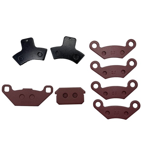 8pcs front rear brake pads - 8pcs,
