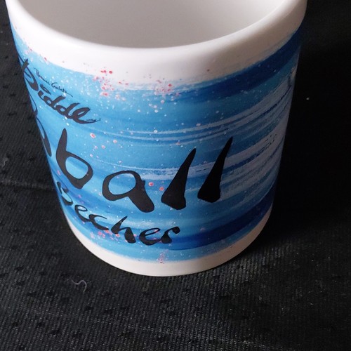 Diddl tasse becher blau mit - tasse/becher,
