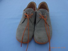 Think Damen Halbschuhe Wildleder Größe 37