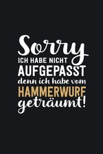 Hammerwurf Notizbuch liniert