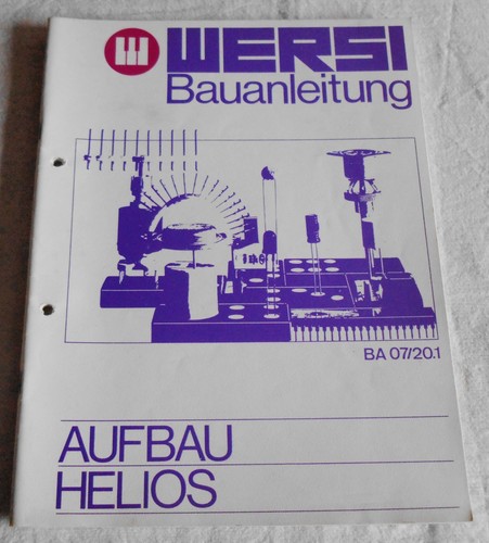 Wersi bauanleitung helios ba - wersi,