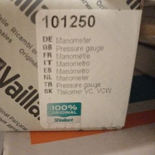 Vaillant Manometer 101250 VC