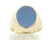 Herrenring Ring 585 Gelbgold 14Kt Gold  Siegelring Wappenring Massiv