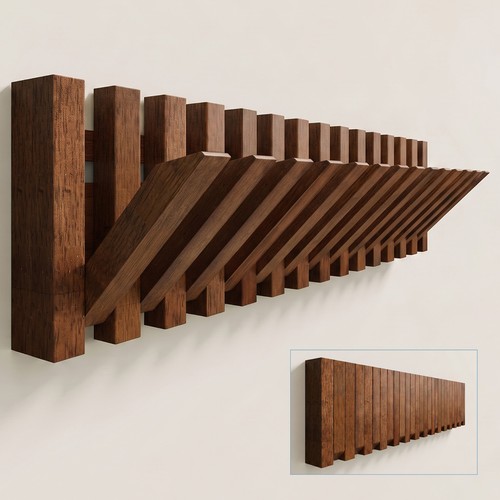 Wandgarderobe garderobenleiste - wandgarderobe,