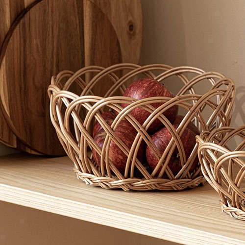 Rattankorb platzsparender - rattankorb,,