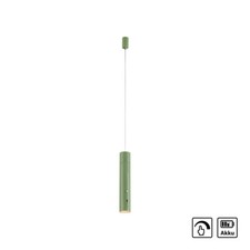 LED Pendelleuchte grün