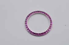 LÜNETTE FÜR ROLEX DAYTONA 38,4MM MIT FARBSTEINEN NACHTRÄGLICH BESETZT