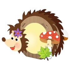 URSUS Laternen-Bastelset Laterne Kinder basteln Laternenlicht Sankt Martin Igel