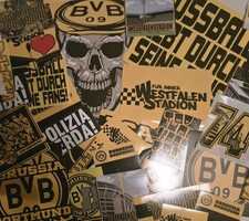 Ultras Aufkleber Borussia Dortmund Sammelauflösung Büdchen /Amas Mix