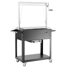 Holzkohle Grill, Grillwagen