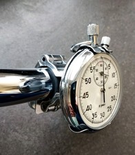 OLDTIMER MOTORRAD - LENKERUHR / STOPPUHR 