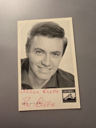 Rex gildo signed - gildo,