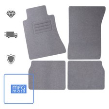 Fussmatten für Mercedes-Benz E-Klasse W124 GRAU Fußmatten Autoteppiche 1984-1997