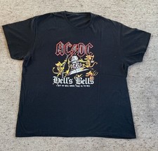 * Schönes  AC/DC  T - Shirt * Hells Bells * Schwarz * Gr. 2XL *