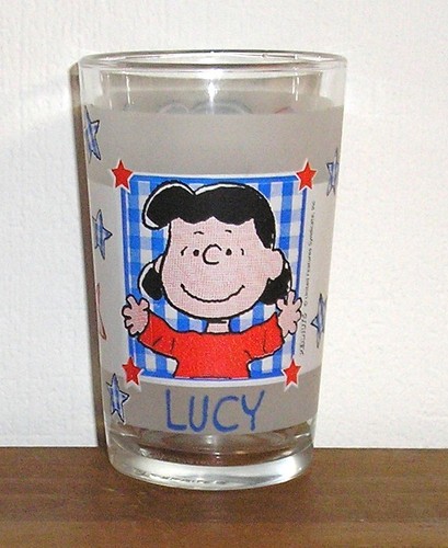 Glas lucy peanuts - glas,