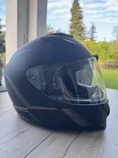 Motorradhelm Sena Stryker Integralhelm mit Bluetooth in Schwarz Größe M