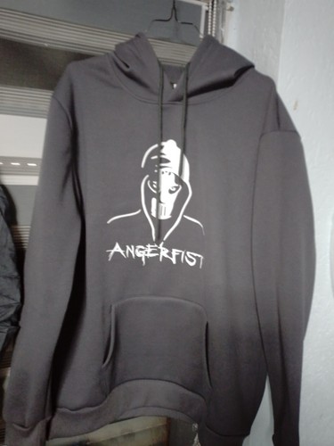 Angerfist hoodie größe - angerfist, l