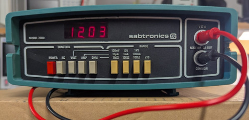 Sabtronics model 2000 - sabtronics,