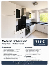 AEG Einbauküche L-Form