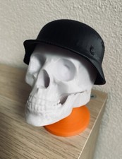 Totenkopf Skull Stahlhelm Kappe AHK Anhängerkupplung Schutzkappe Abdeckkappe