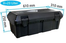 Deichselbox, Werkzeugkasten, Gurtkiste, Anhängerbox, Staukiste Daken B23-0