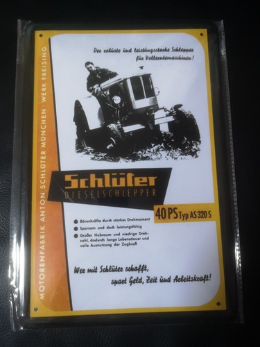 Blechschild schild 20x30 - schild,