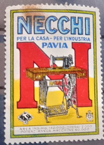 Italienische werbemarke - italienische,