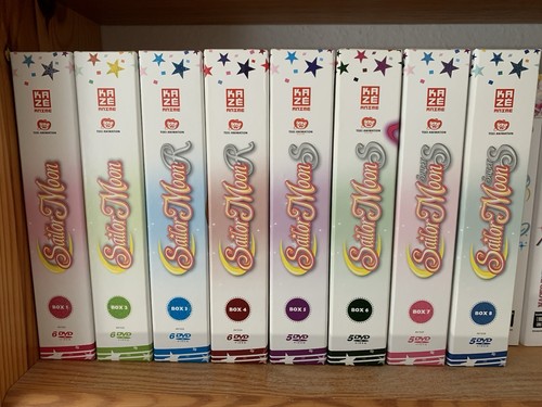 Sailor moon dvd box 8 - sailor,