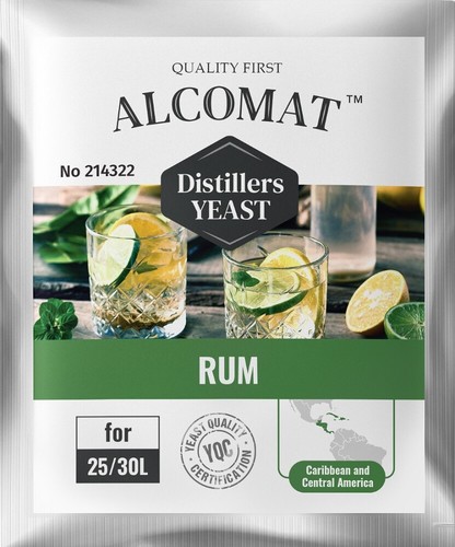 Alcomat rum distillers yeast - alcomat,