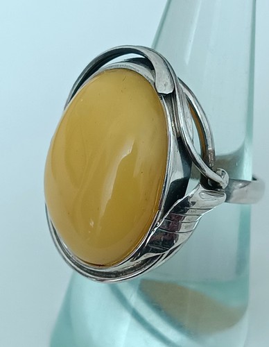 Ring bernsteinring silber - bernsteinring,