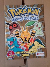 Pokemon Sticker Album 2001