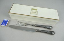 CHRISTOFLE Marly Tranchierbesteck versilbert Edelstahl Bratenbesteck Vorleger