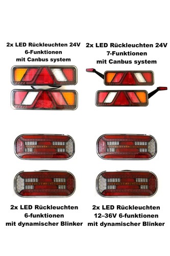 Led rückleuchte canbus - 2x,