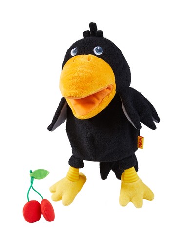 Haba handpuppe stoffpuppe rabe - handpuppe,