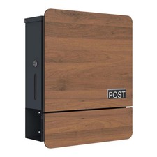SCHARTEC® Briefkasten Holz