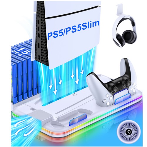 Stand cooling fan for - fan, ps5
