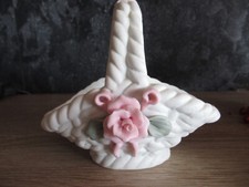 *** Deko Blumenkörbchen aus Ton ***