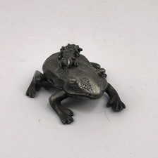 Froschschmuck 3-in-1-Zinnschmuckset  Froschohrringe, Halskette Schmuckkästchen