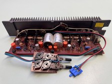 Braun Audio 400 Original Verstärker-Platine mit Verkabelung und Buchsen