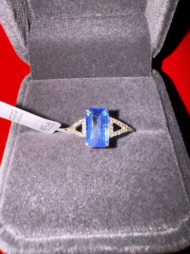 Gelbgold ring mit saphir - gelbgold,