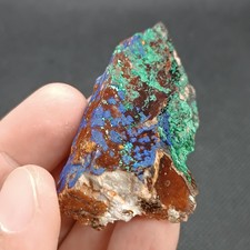 Azurit Malachit Mineral Stufe