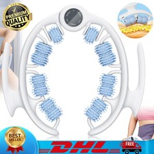 Massage Gerät Roller Griff Faszien Muskel Beine Arme Nacken Cellulite 14 Rollen