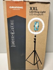 Grundig Selfie Ringlicht - Einstellbares Stativ 70-195 cm - 120 LED Handystativ