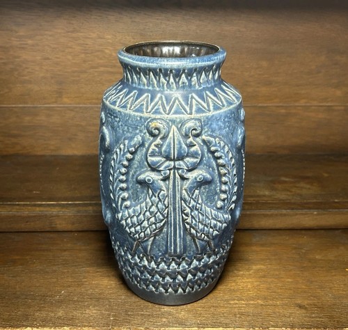 Bay keramik vase - keramik, peachock