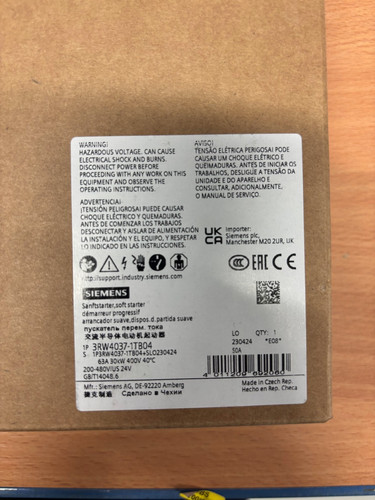 Siemens 3rw4037 1tb04 - siemens, 3rw4037-1tb04