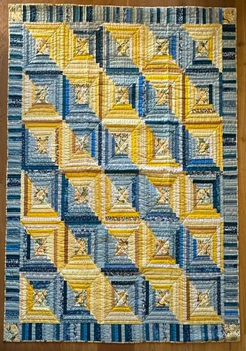 Patchwork quilt straight - patchwork,