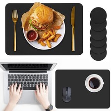 6er Tischsets Leder Platzset